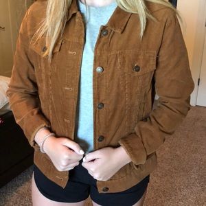 Brown Corduroy jacket size large.